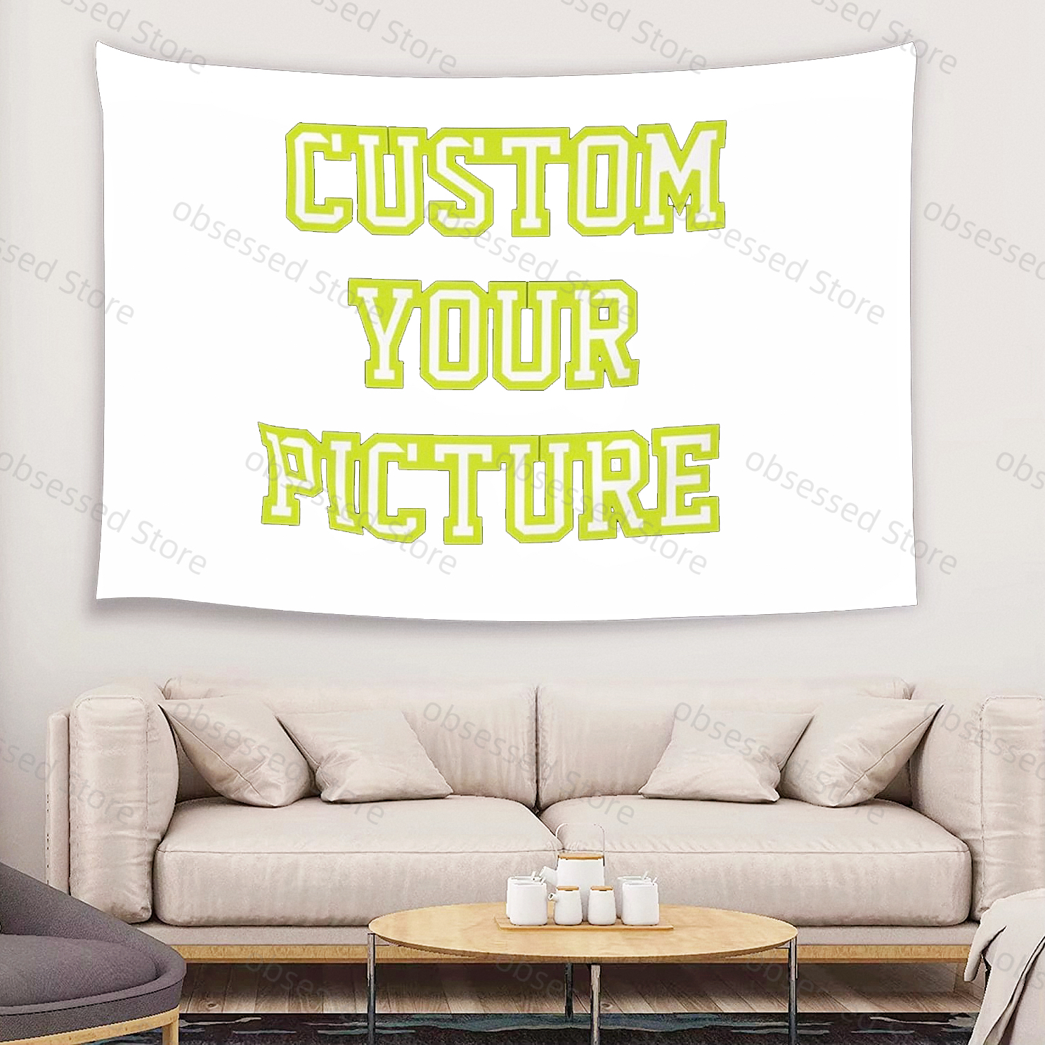 Home Textiles Products - Customized tapestry printing for your pictures,