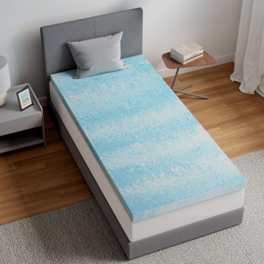 Memory Foam Topper - Memory Foam Mattress Topper - Cooling