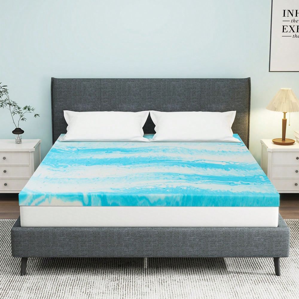 Memory Foam Topper - Topper, Cooling Gel Memory Foam Mattress