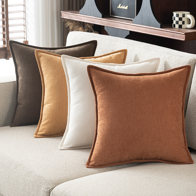 Retro Soft Chenille Throw Pill - Pillow Cover 20X20 บทวิจารณ์และราคา