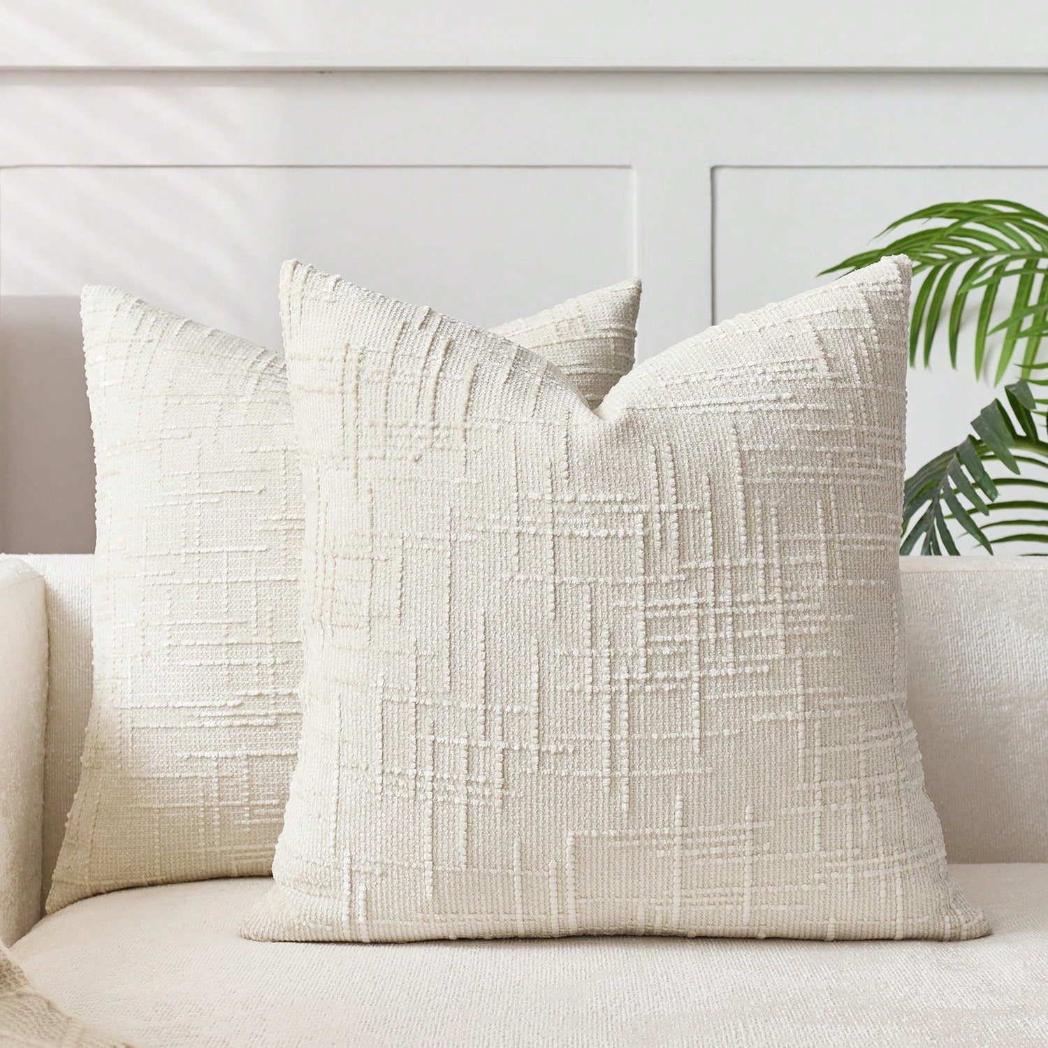 1pcs Khaiki Chenille Cushion C - Pillow Cover 20X20 บทวิจารณ์และราคา