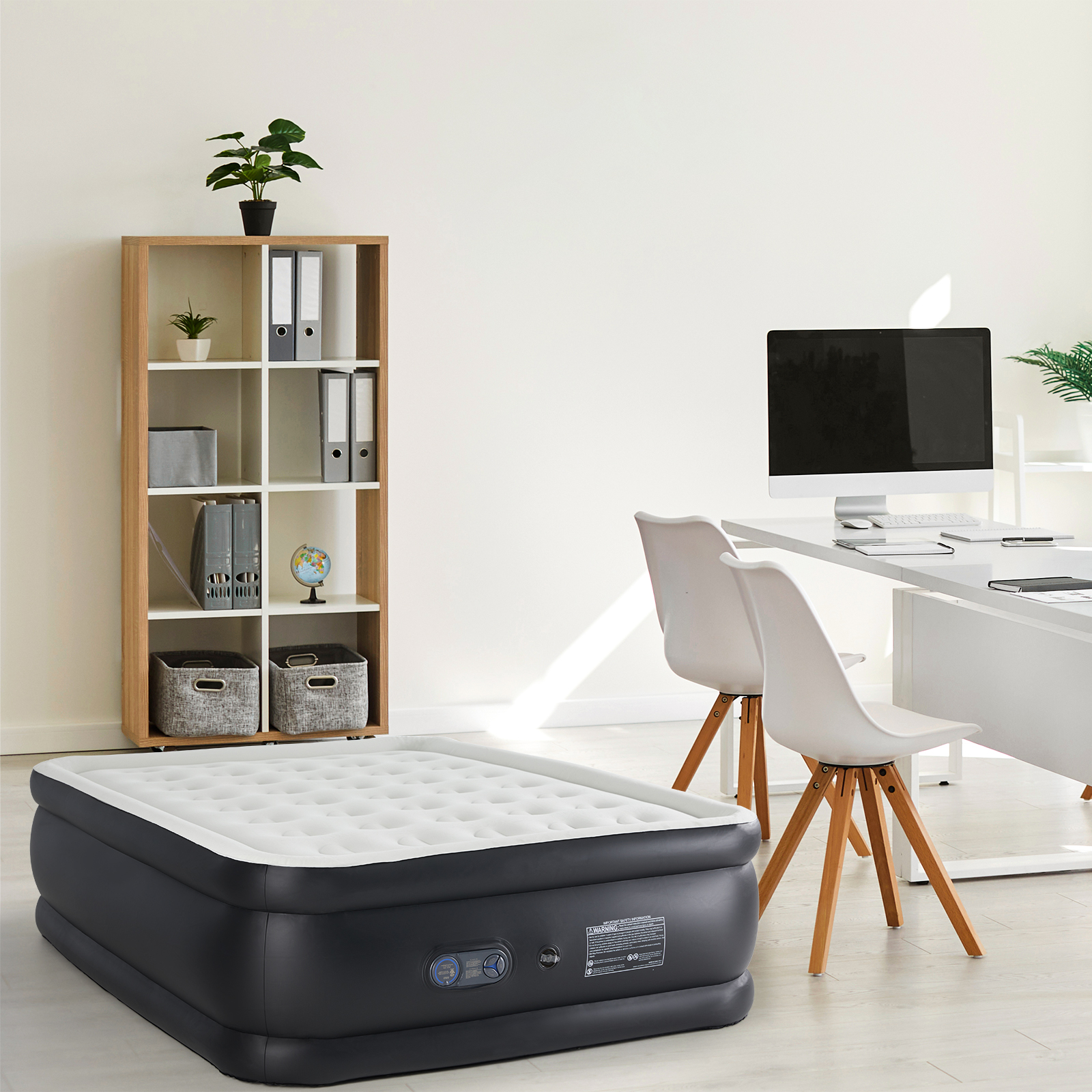 MCQ 16IN to 22IN Air Mattress  - Memory Foam Topper บทวิจารณ์และราคา