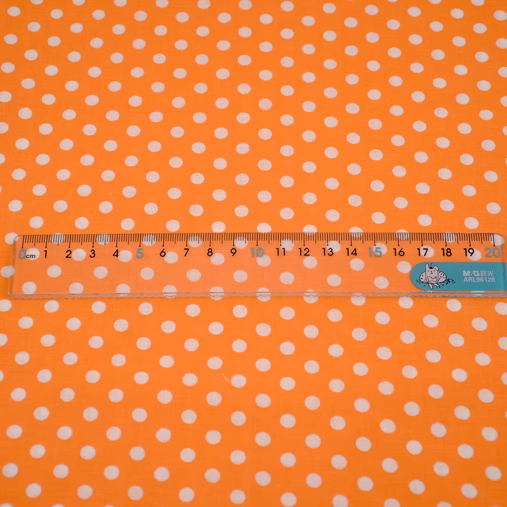 50X150CM White Orange Polka Do - Home Textiles Products บทวิจารณ์และราคา