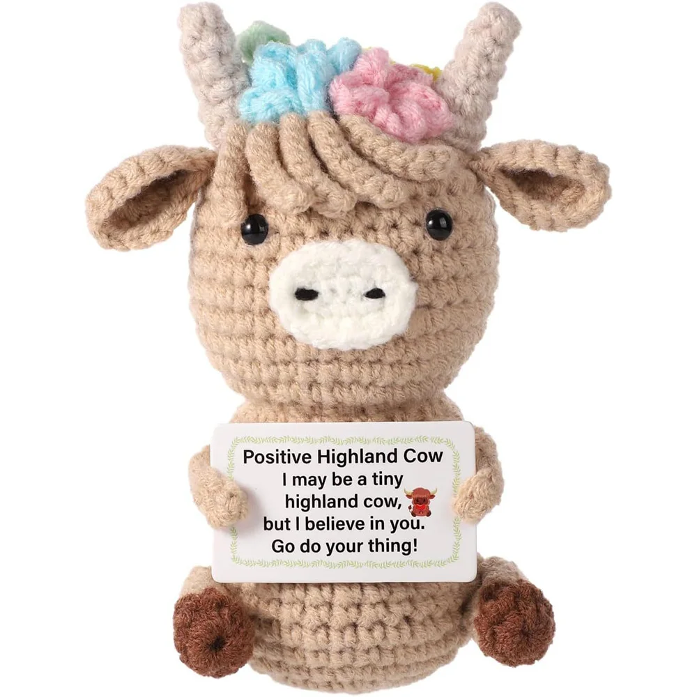 Crochet Emotional Cow Doll Dec - Home And Textiles Today บทวิจารณ์และราคา