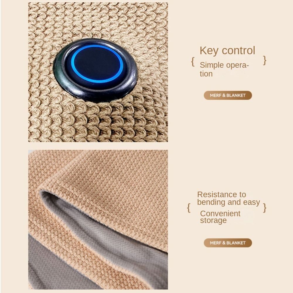 Fashion Wearable USB Electric  - Home Textiles Blanket บทวิจารณ์และราคา