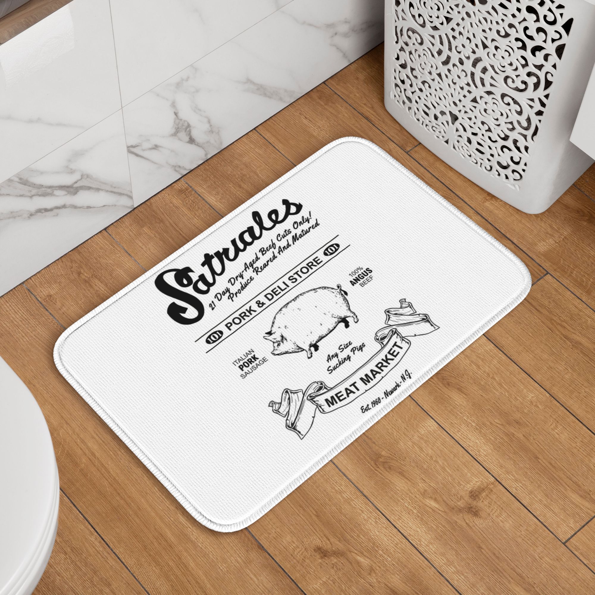 The Sopranos Satriale's Pork a - Home Textiles Store บทวิจารณ์และราคา