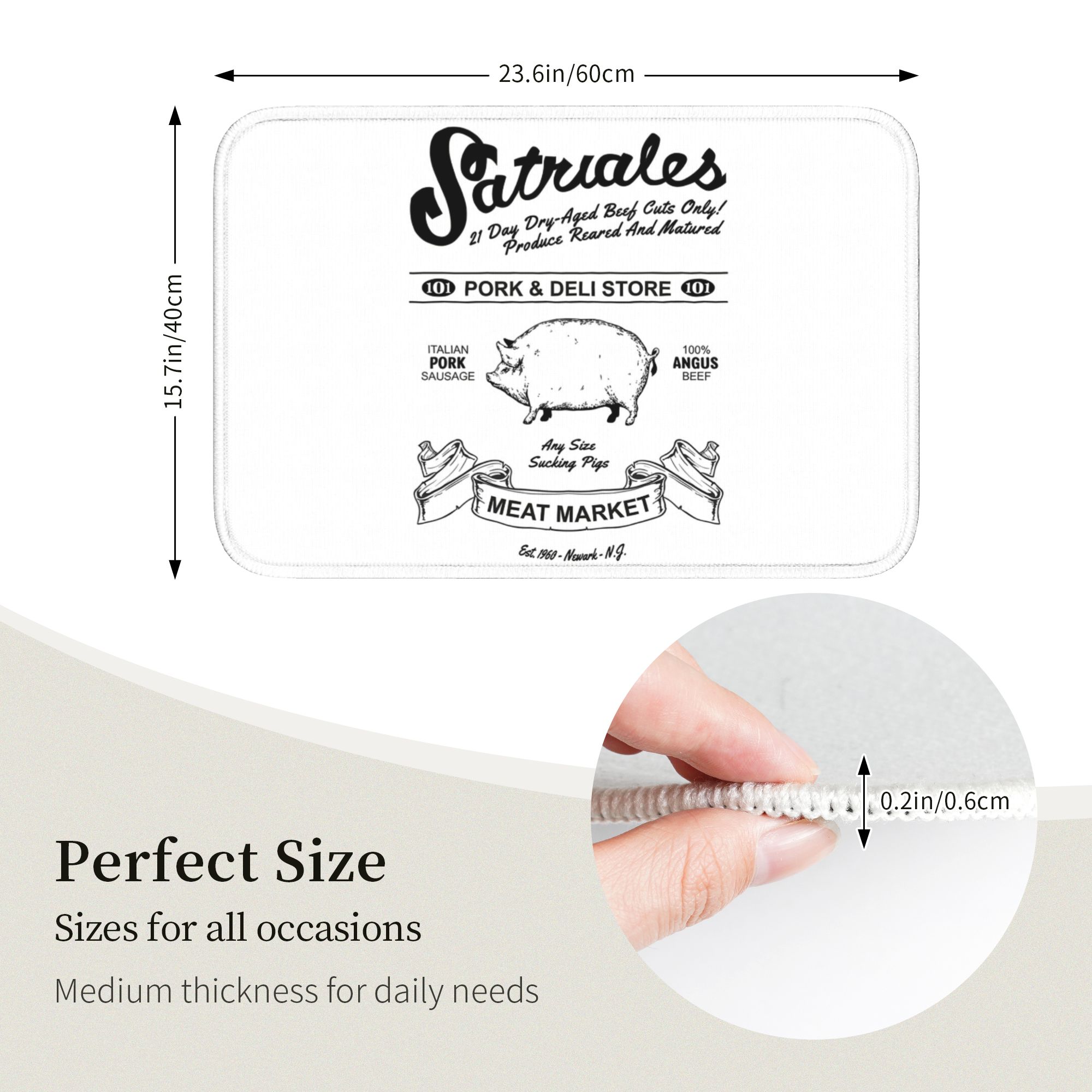 The Sopranos Satriale's Pork a - Home Textiles Store บทวิจารณ์และราคา