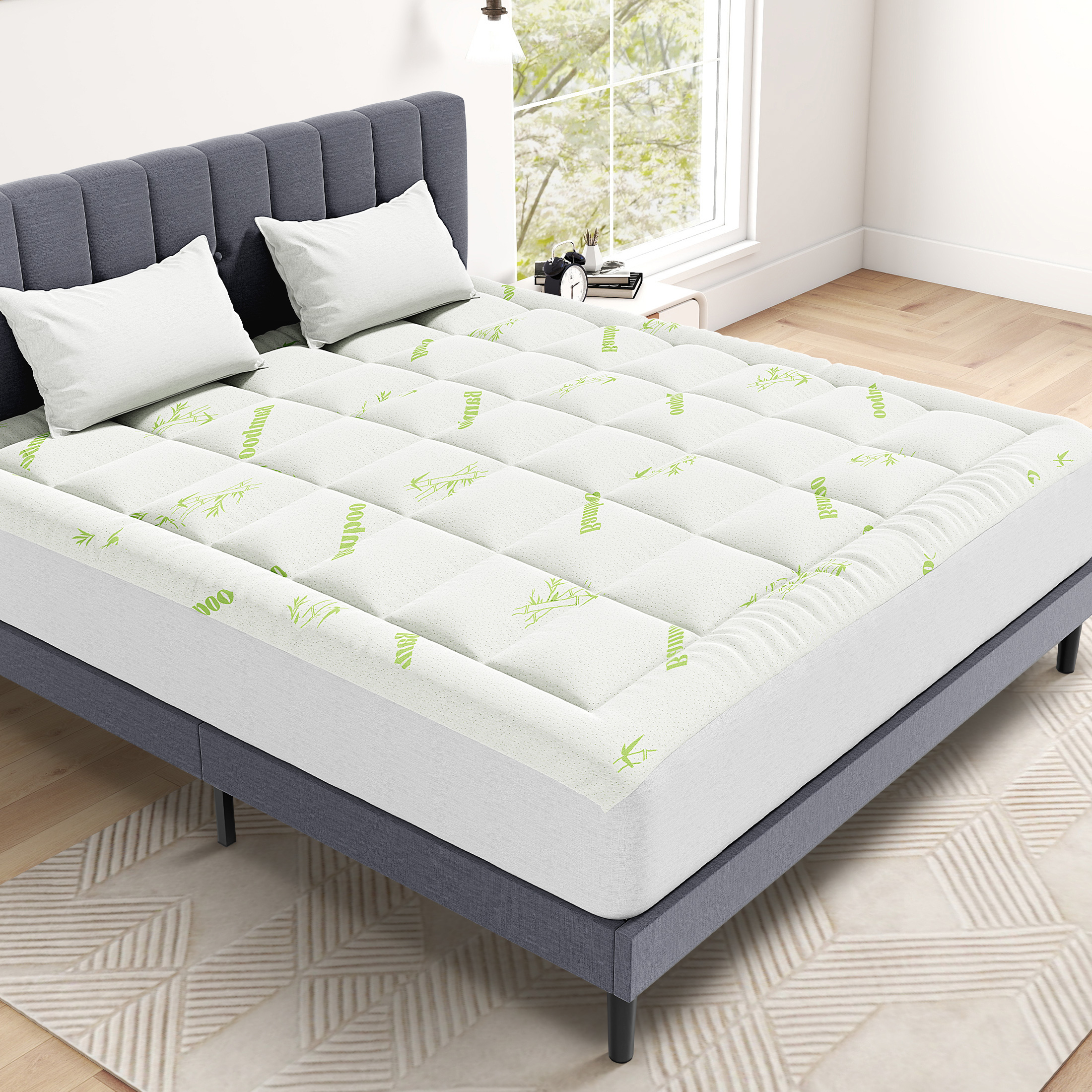 MCQ 400g Bamboo Viscose Derive - Memory Foam Topper บทวิจารณ์และราคา