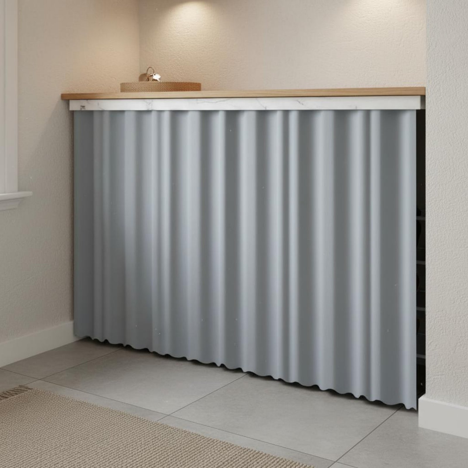 Hook and Loop Cabinet Curtain  - Home Textiles Designer บทวิจารณ์และราคา