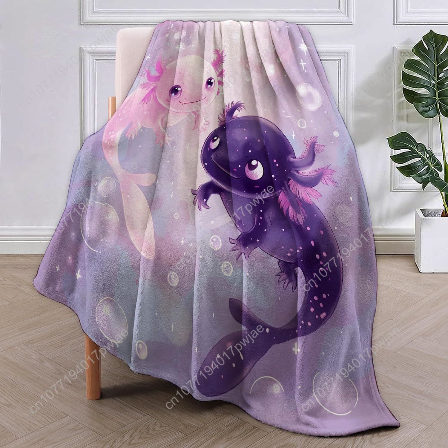 Axolotl Blanket Cute Axolotls  - Home Textiles Blanket บทวิจารณ์และราคา