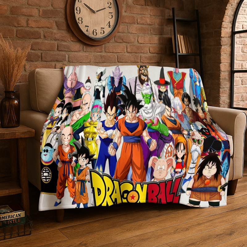 Dragon Ball Z Goku All Charact - Home Textiles Blanket บทวิจารณ์และราคา