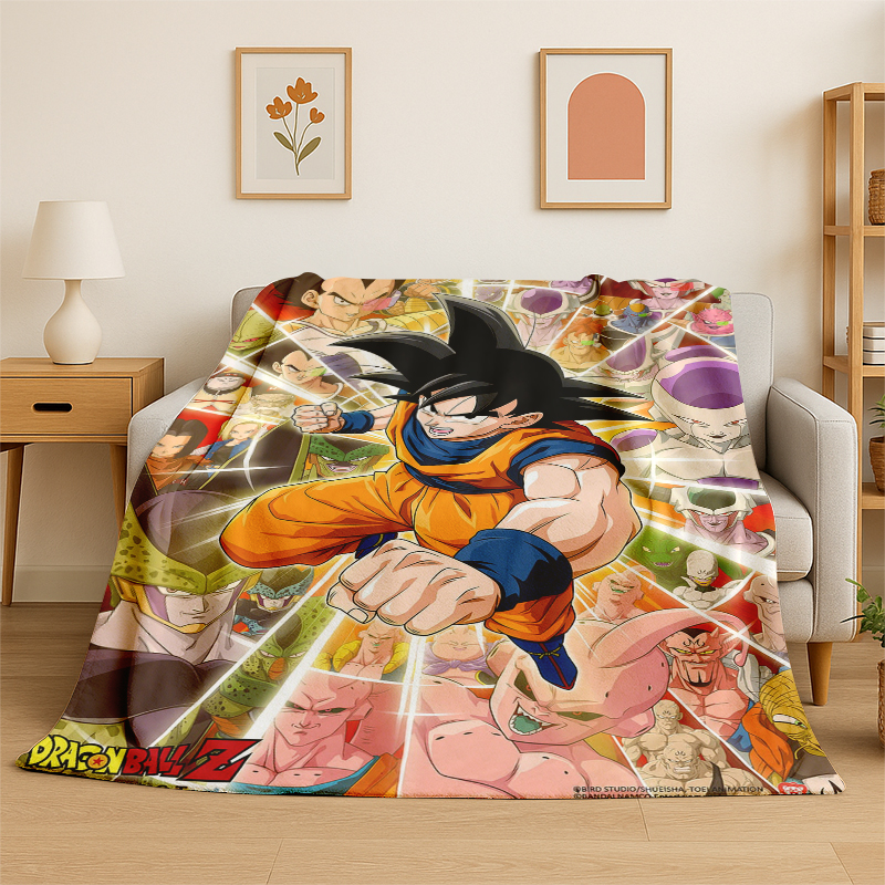 Dragon Ball Z Goku All Charact - Home Textiles Blanket บทวิจารณ์และราคา