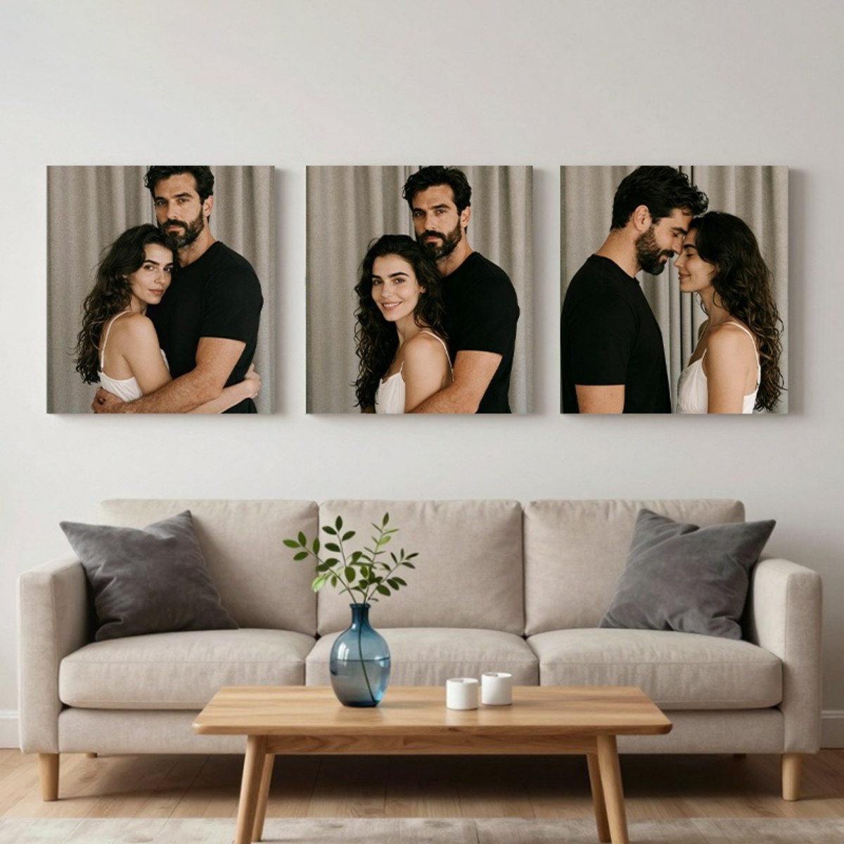 Set of 3 Custom Photo Decor Pi - Home And Textiles Today บทวิจารณ์และราคา