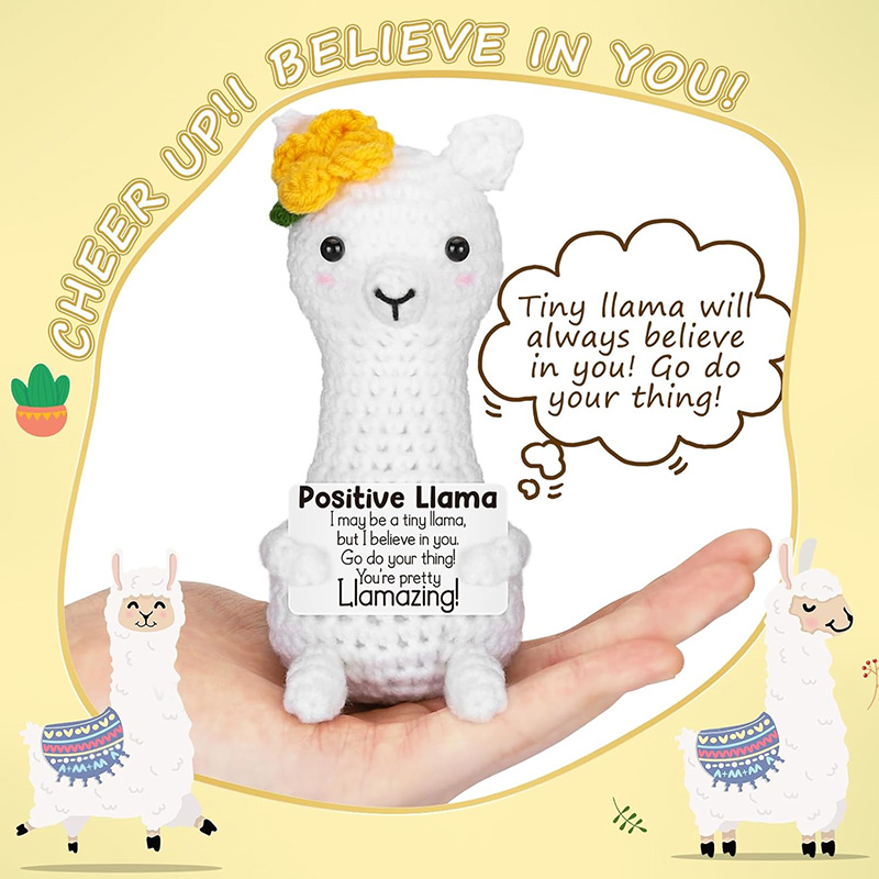 Funny Handmade Crochet Llama P - Home And Textiles Today บทวิจารณ์และราคา