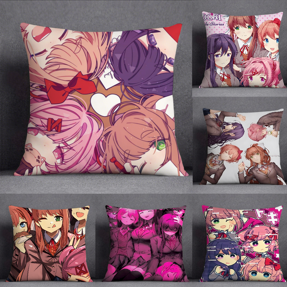 Game Doki D-Doki L-Literatuare - Pillow Cover 20X20 บทวิจารณ์และราคา