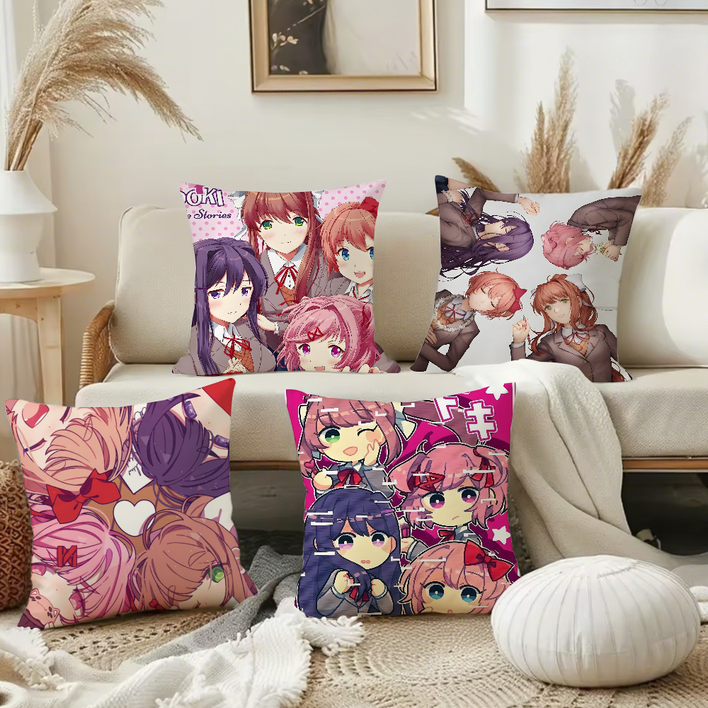 Game Doki D-Doki L-Literatuare - Pillow Cover 20X20 บทวิจารณ์และราคา