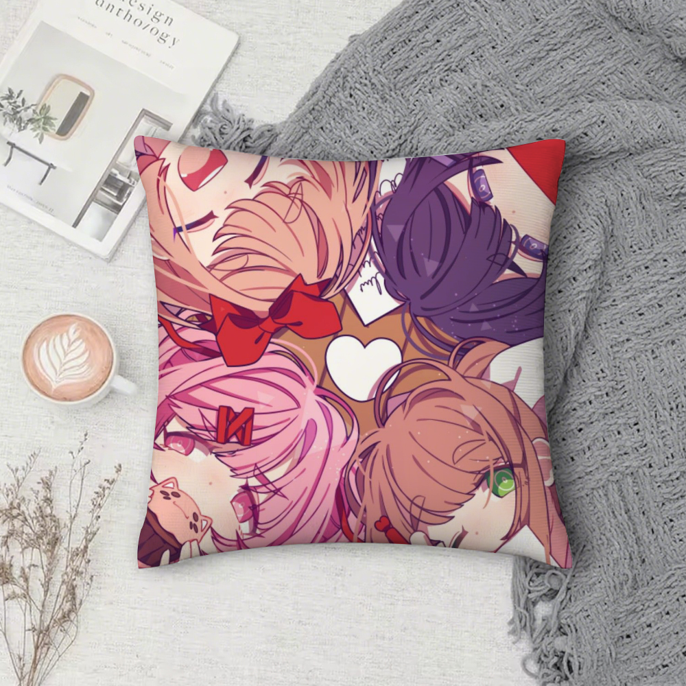 Game Doki D-Doki L-Literatuare - Pillow Cover 20X20 บทวิจารณ์และราคา