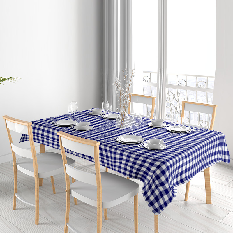Classic Checkered Tablecloth - - Home Textiles Premium บทวิจารณ์และราคา