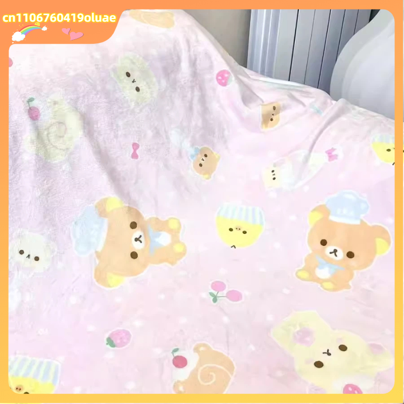 Kawaii Japanese Rilakkuma Bear - Home Textiles Blanket บทวิจารณ์และราคา