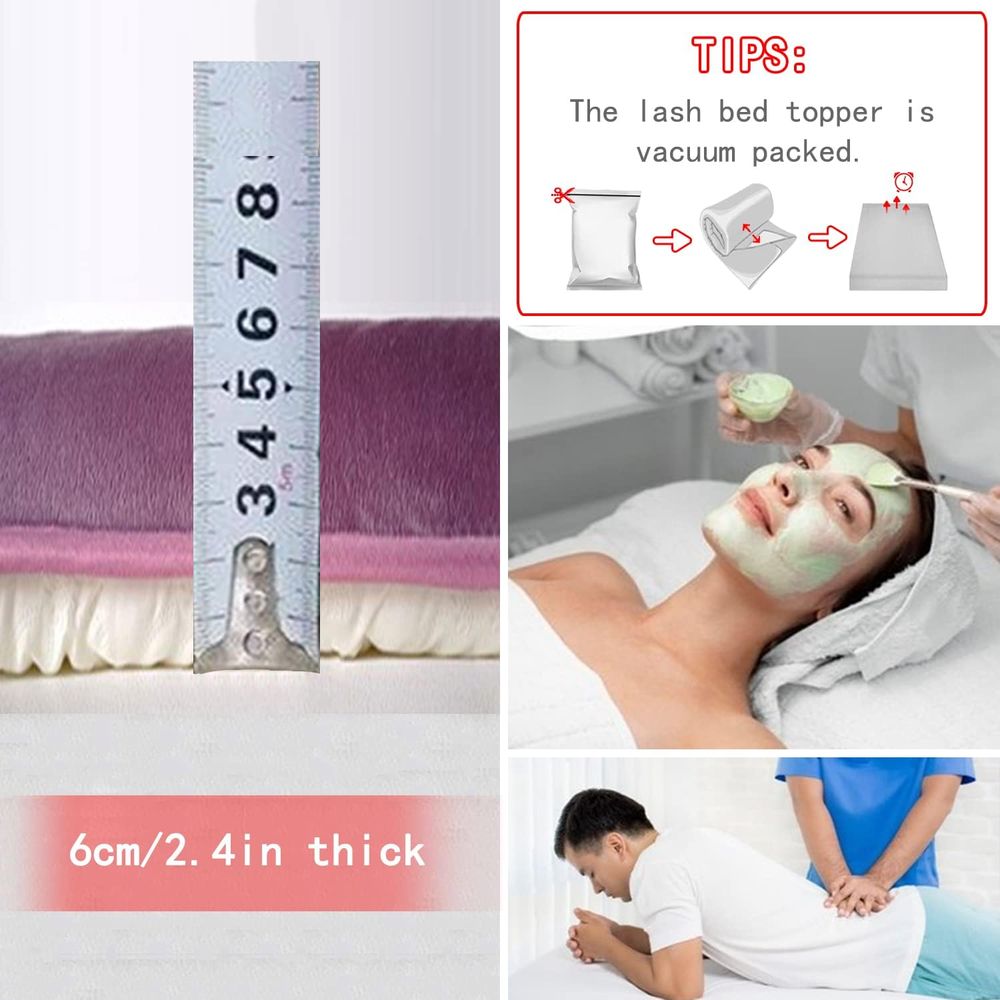 6cm Thick Pink Memory Foam Mas - Memory Foam Topper บทวิจารณ์และราคา