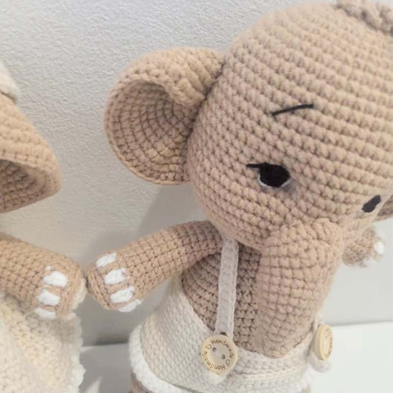 Handmade Crochet Elaphant Plus - Home And Textiles Today บทวิจารณ์และราคา