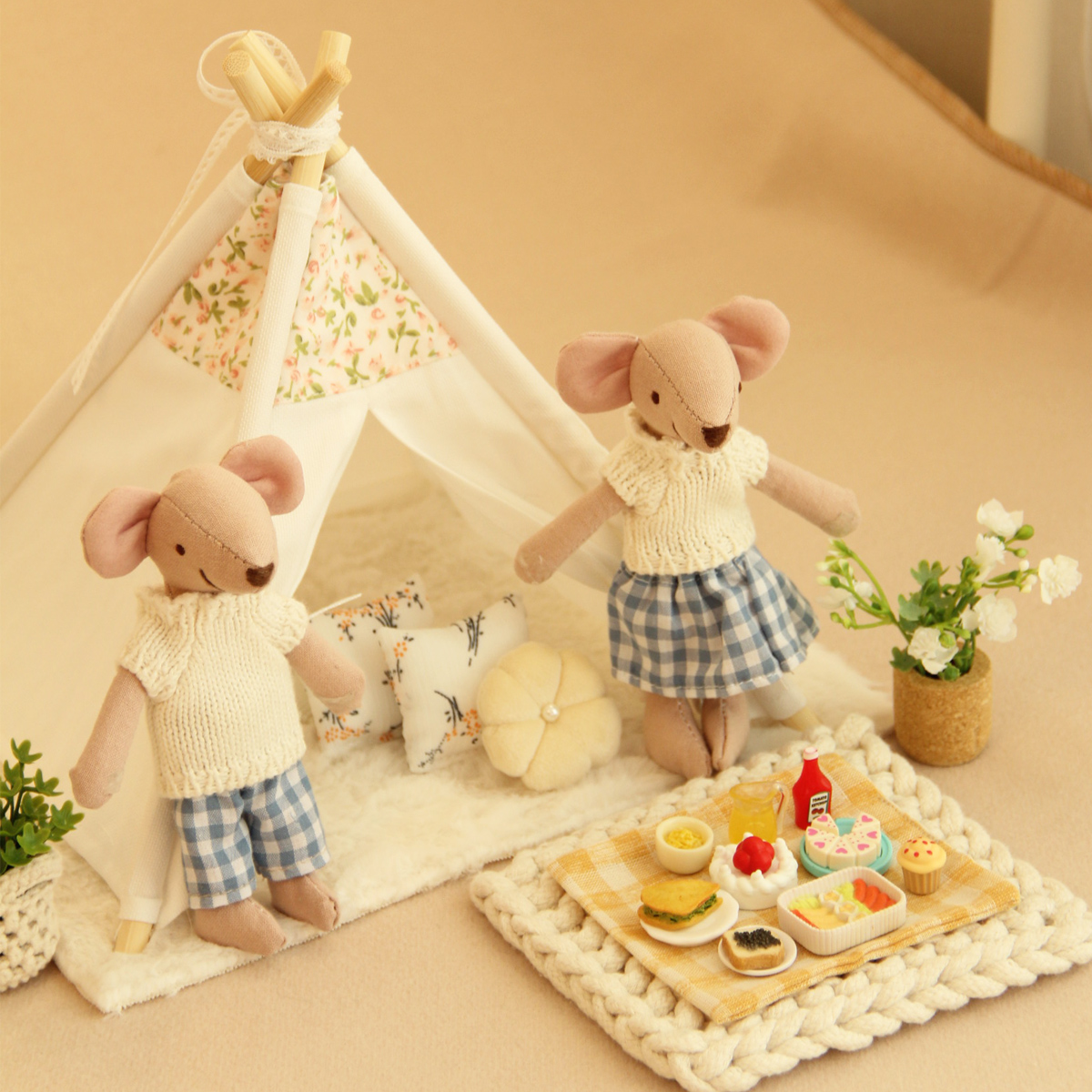 Miniature Simulation Dollhouse - Home And Textiles Today บทวิจารณ์และราคา
