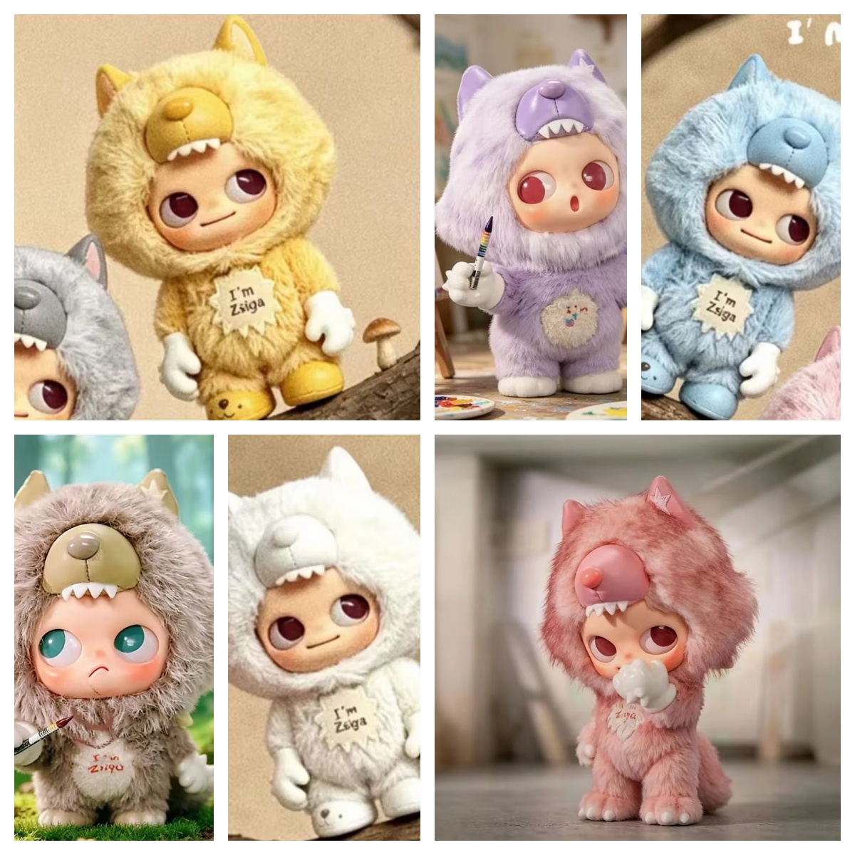 POP MART Zsiga I'm Zsiga Serie - Home Textiles Products บทวิจารณ์และราคา
