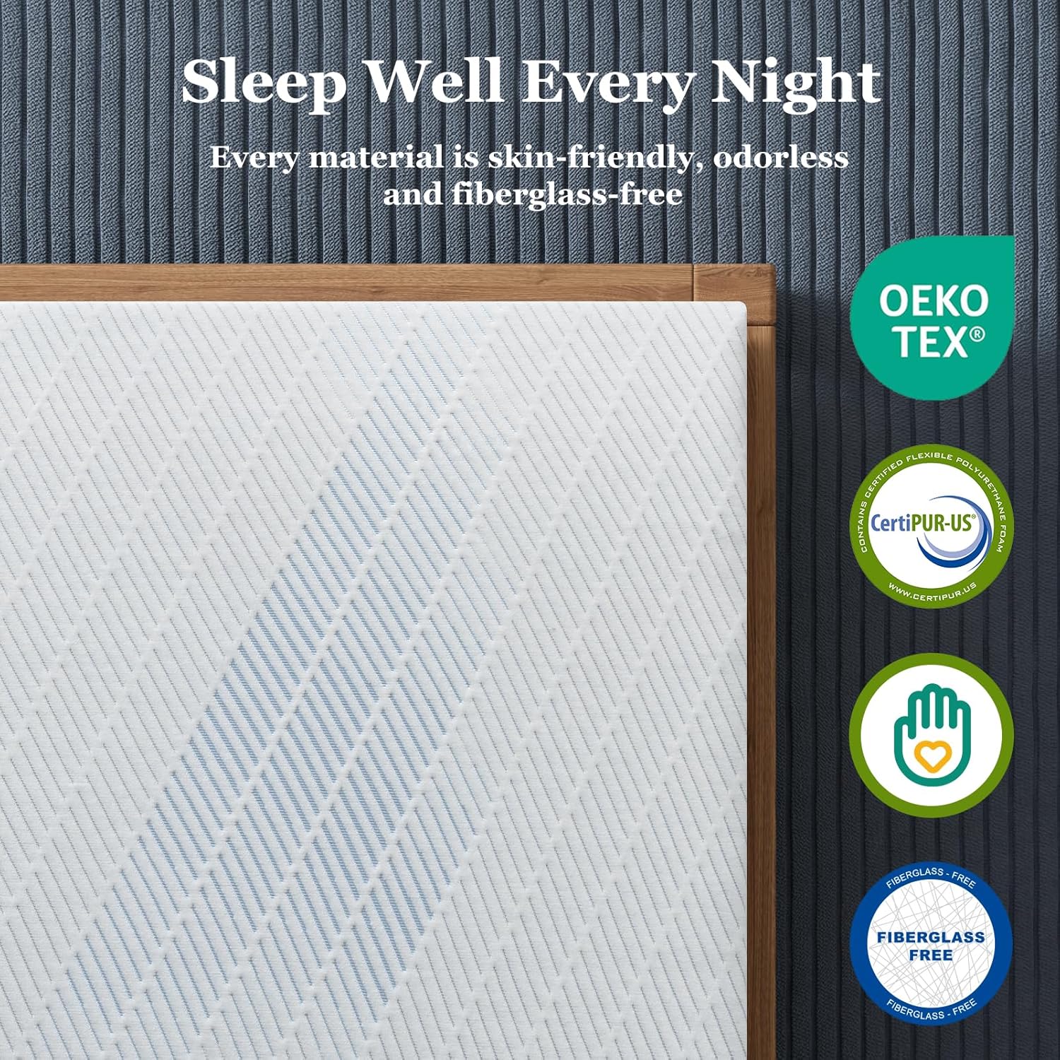 Extra Firm 3in Memory Foam Mat - Memory Foam Topper บทวิจารณ์และราคา