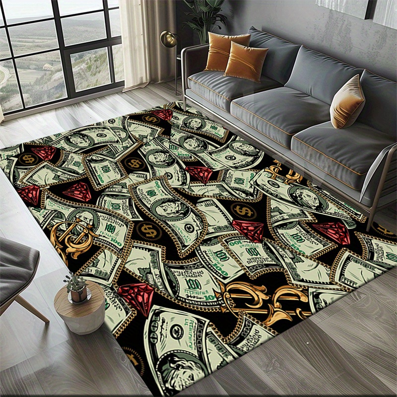 Luxurious Dollar Bill Design A - Home Textiles Designer บทวิจารณ์และราคา