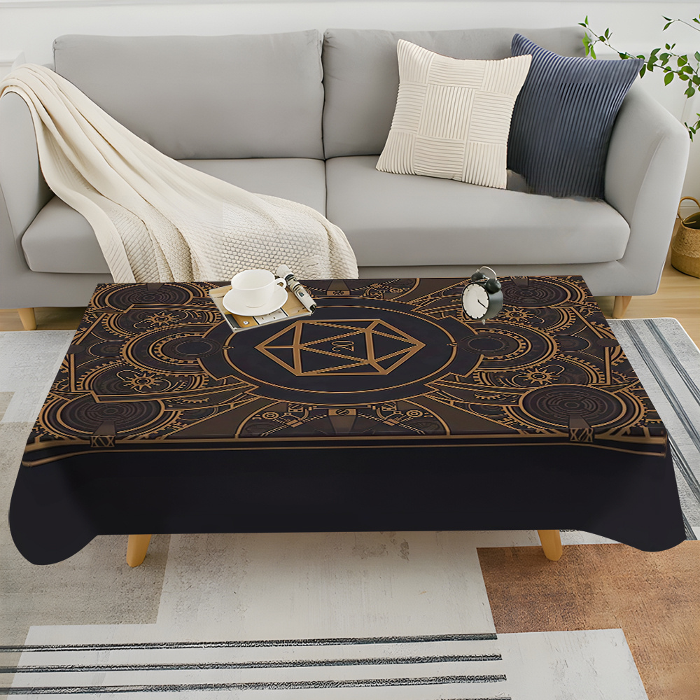Steampunk Black Golden Gear Pa - Home Textiles Products บทวิจารณ์และราคา