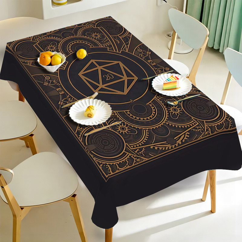 Steampunk Black Golden Gear Pa - Home Textiles Products บทวิจารณ์และราคา