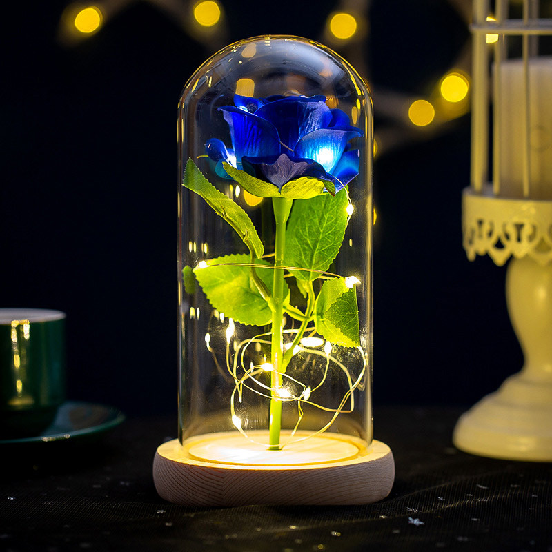 Glowing Plush Artificial Rose  - Home And Textiles Today บทวิจารณ์และราคา