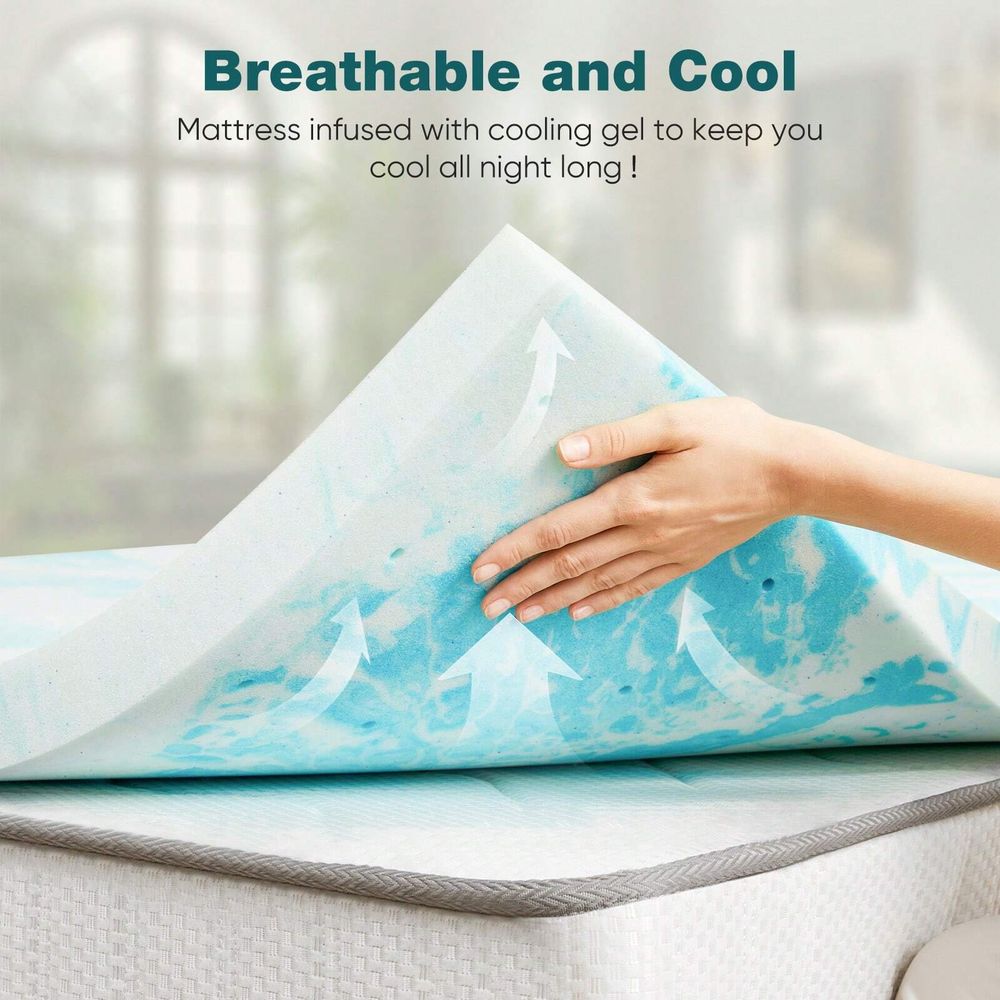 Memory Foam Mattress Topper 2  - Memory Foam Topper บทวิจารณ์และราคา