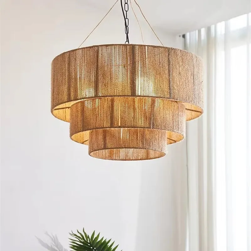 Nordic Vine Art Led Pendant Li - Home Textiles Designer บทวิจารณ์และราคา