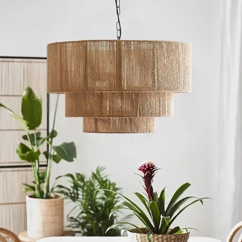 Nordic Vine Art Led Pendant Li - Home Textiles Designer บทวิจารณ์และราคา