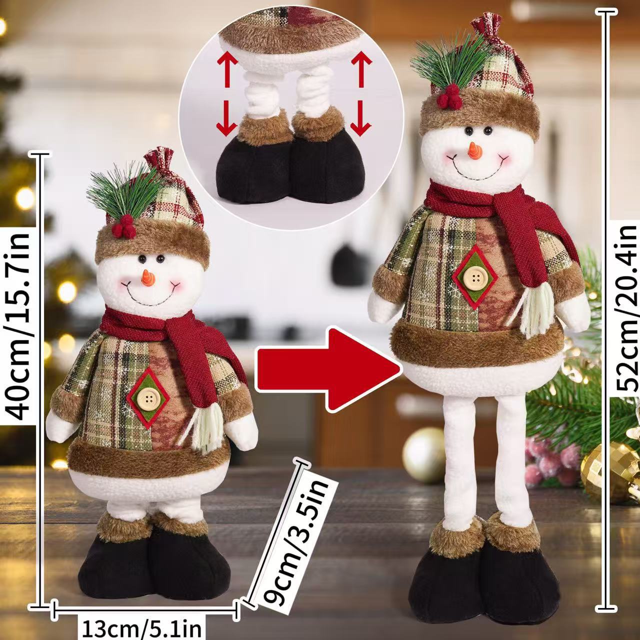 1/3pcs Festive Christmas Decor - Home Textiles Store บทวิจารณ์และราคา