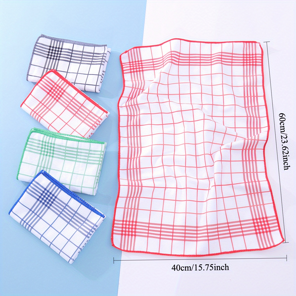 5 Pcs Lint-Free Absorbent Dish - Home Textiles Premium บทวิจารณ์และราคา