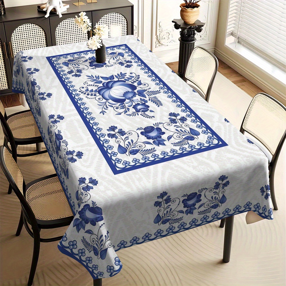 Country Style Square Tableclot - Home Textiles Products บทวิจารณ์และราคา