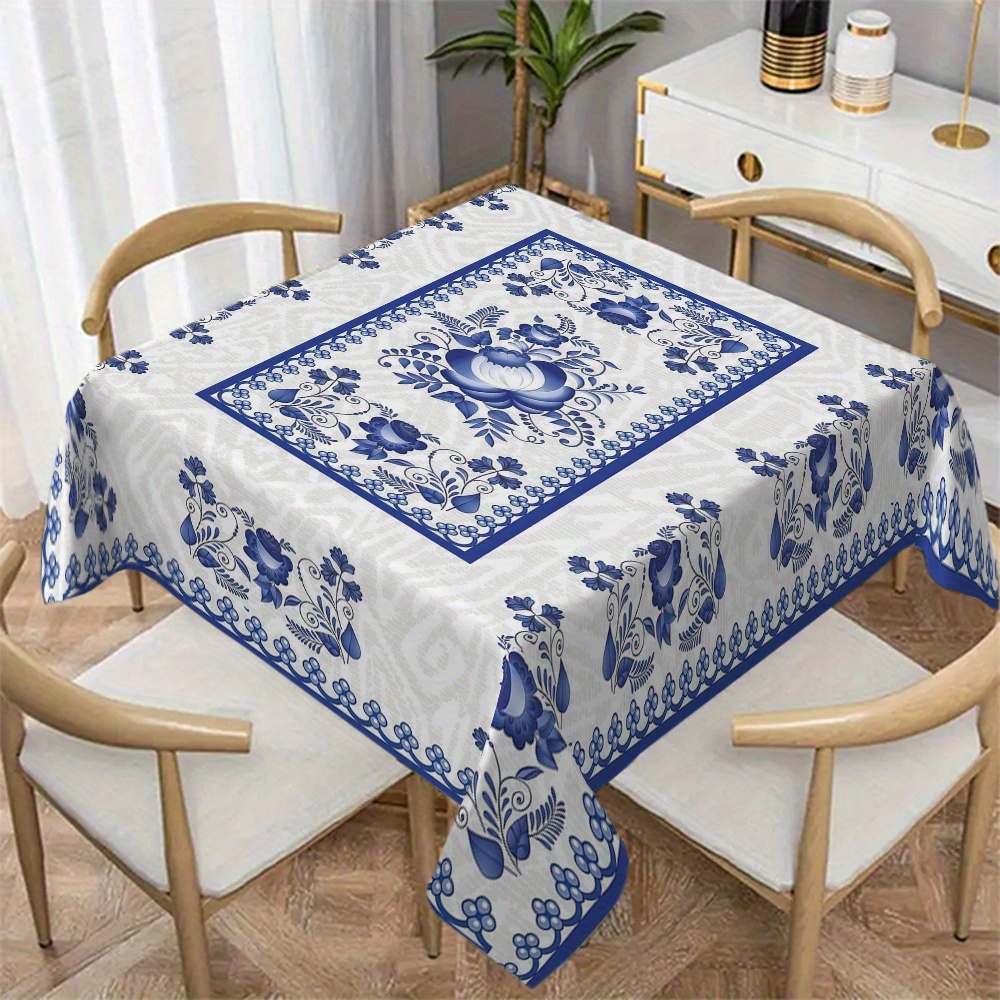 Country Style Square Tableclot - Home Textiles Products บทวิจารณ์และราคา