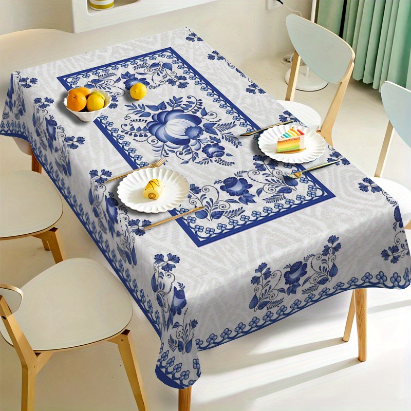 Country Style Square Tableclot - Home Textiles Products บทวิจารณ์และราคา