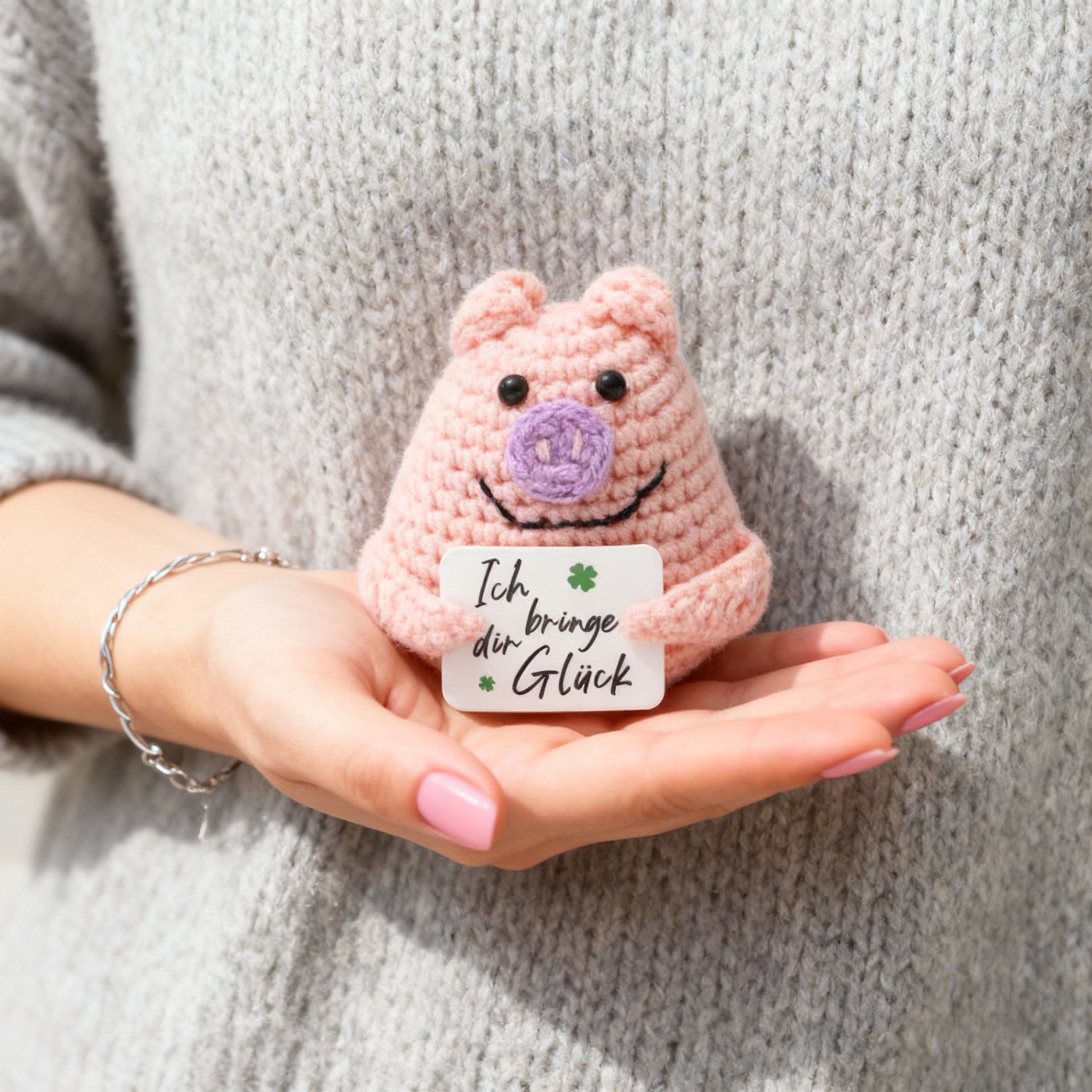 Crochet Emotional Support Pig  - Home And Textiles Today บทวิจารณ์และราคา