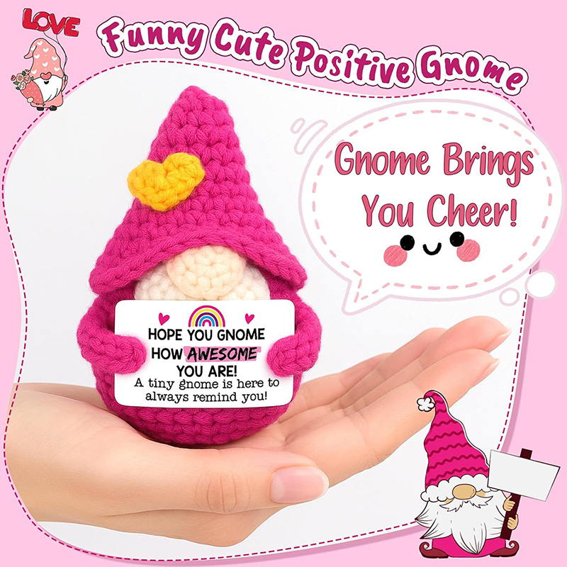 Positive Energy Crochet Gnome  - Home And Textiles Today บทวิจารณ์และราคา