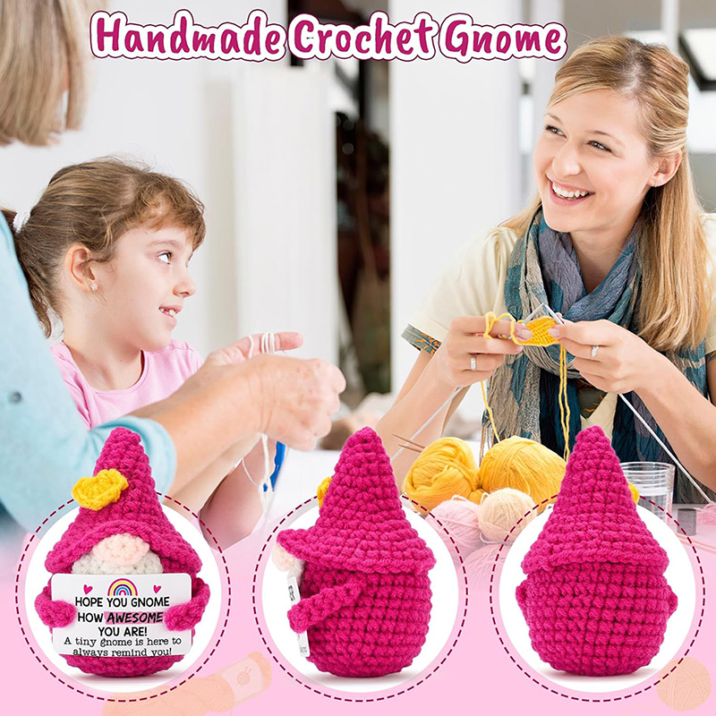 Positive Energy Crochet Gnome  - Home And Textiles Today บทวิจารณ์และราคา