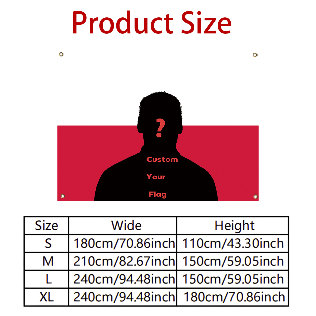 1Pc Custom Photo Polyster Flag - Home And Textiles Today บทวิจารณ์และราคา