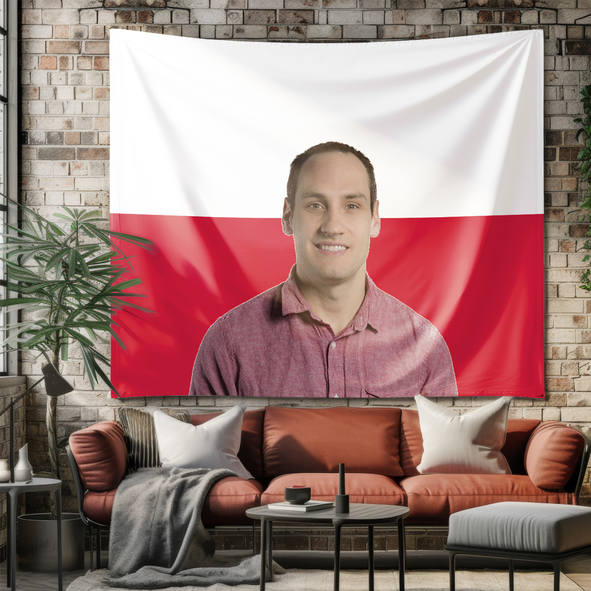 1Pc Custom Photo Polyster Flag - Home And Textiles Today บทวิจารณ์และราคา
