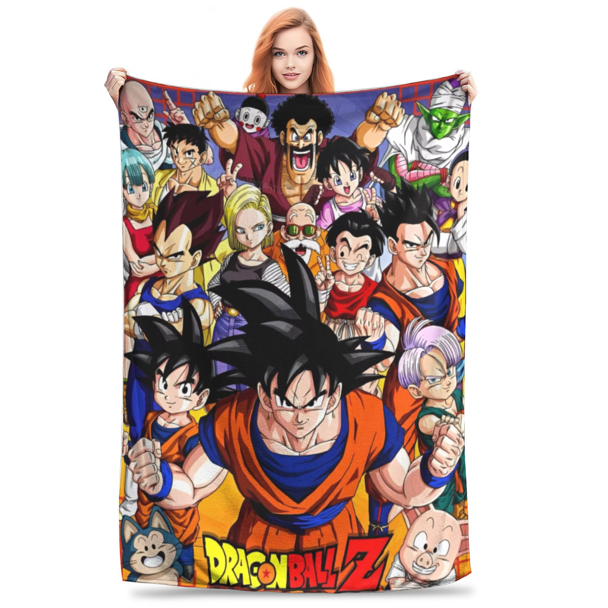 Dragon Ball Blanket Anime Goku - Home Textiles Blanket บทวิจารณ์และราคา