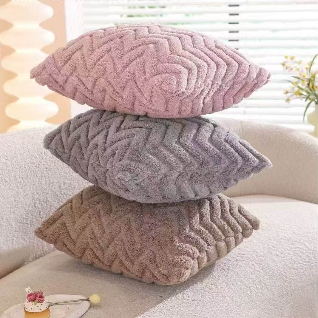 2pcs artificial plush wave pat - Pillow Cover 20X20 บทวิจารณ์และราคา