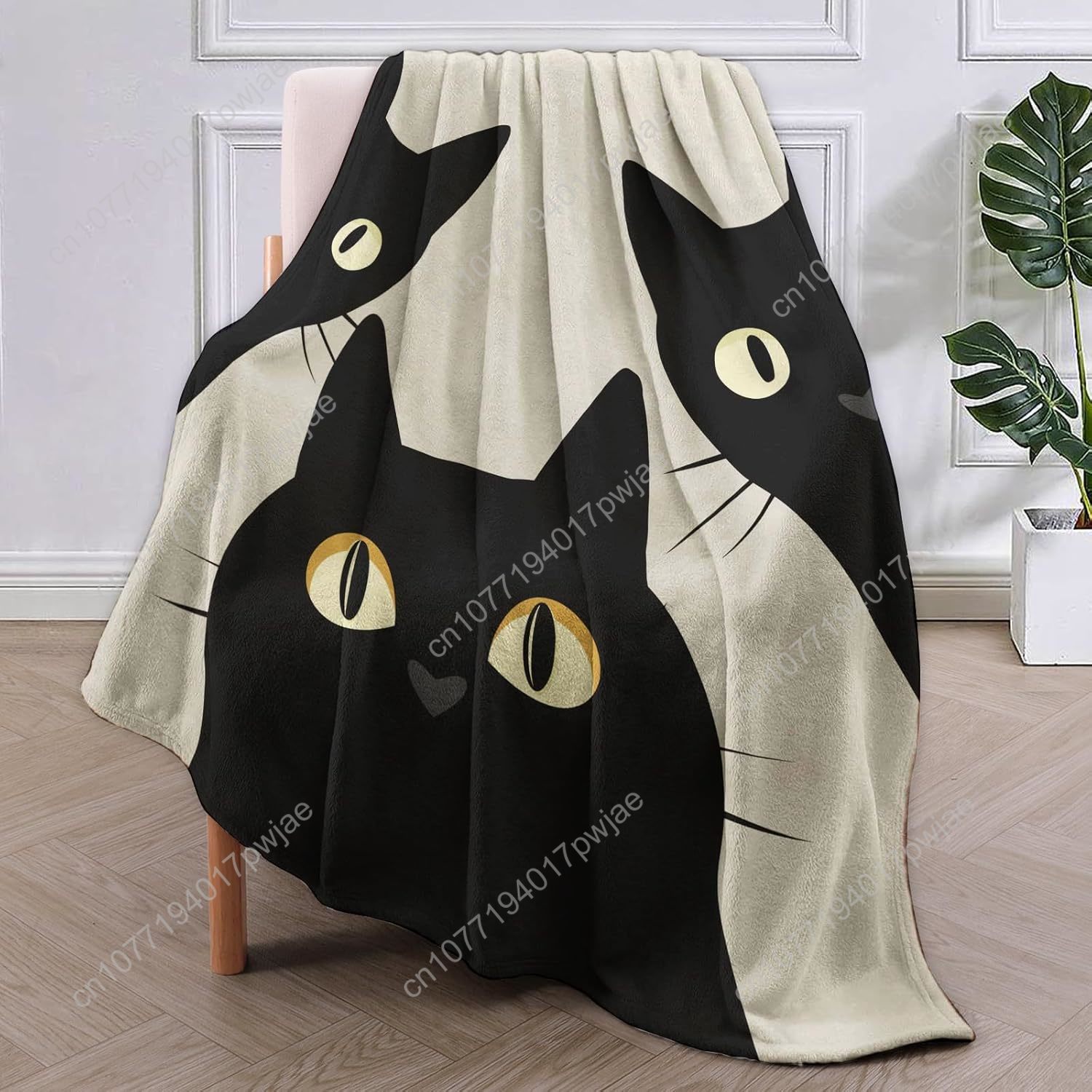 Funny Cat Blanket Gifts for Wo - Home Textiles Blanket บทวิจารณ์และราคา
