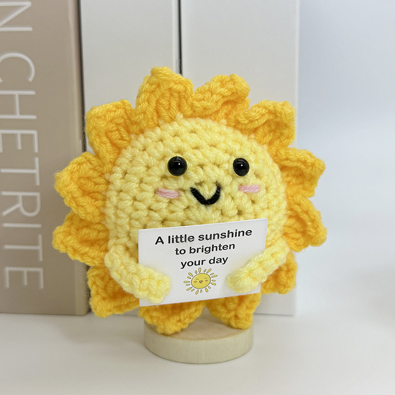 Funny Positive Crochet Sunshin - Home And Textiles Today บทวิจารณ์และราคา
