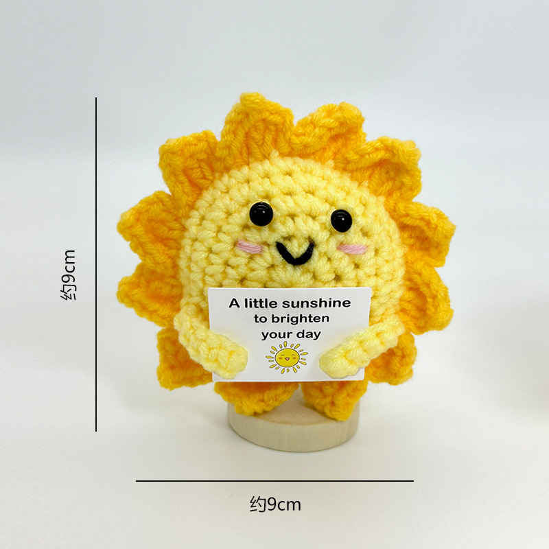 Funny Positive Crochet Sunshin - Home And Textiles Today บทวิจารณ์และราคา